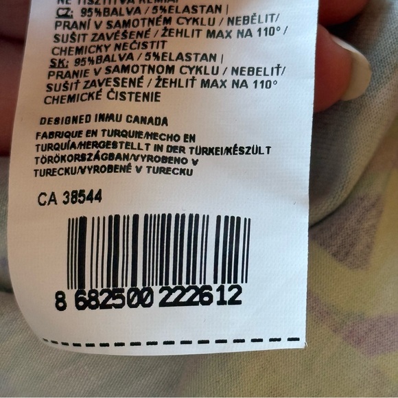 Art Simply by Dolcezza Zip Front Art to Wear Dress Size L Abstract Print - Picture 16 of 16